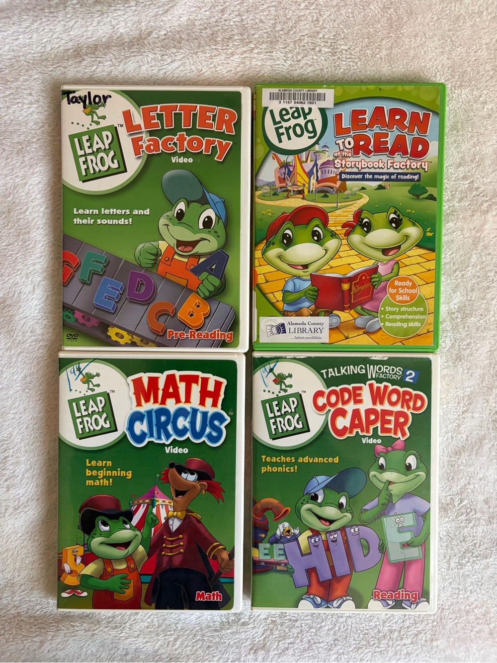 LeapFrog Kids Learning DVD Set - Green